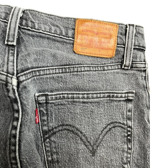 Levi’s 501 gray wash jeans size 28 - Picture 5 of 12